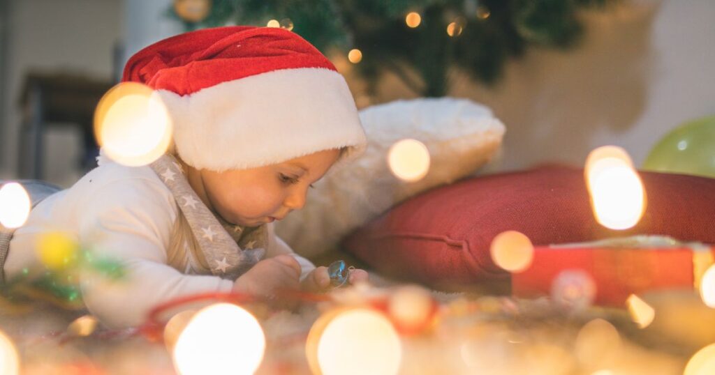 Como montar look de natal para bebê 3